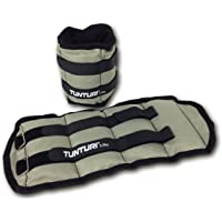 Tunturi Muñequeras-Tobilleras lastradas. Un Juego 2 Unidades Adultos Unisex- Gris- 1